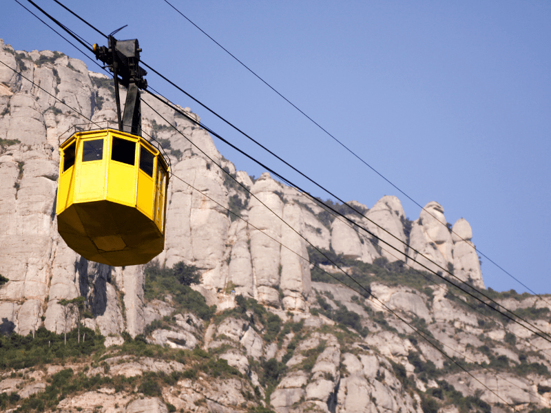 Montserrat desde Barcelona en tren y cremallera