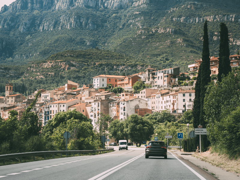 Subir a Montserrat en coche